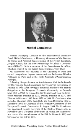 Michel Camdessus