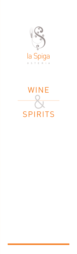 Wine Spirits