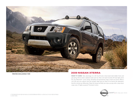 2009 Nissan Xterra Brochure