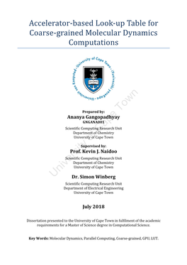 1.2 Molecular Dynamics Simulations