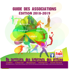 Guide Des Associations Édition 2018-2019