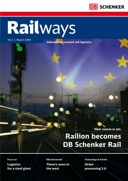 Railion Becomes DB Schenker Rail