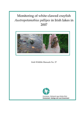Monitoring of White-Clawed Crayfish Austropotamobius Pallipes in Irish Lakes in 2007