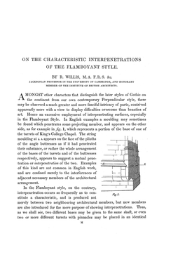 On the Characteristic Interpenetrations of the Flamboyant Style