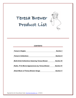 II: Teresa Brewer Collections