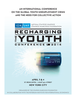 April 3 & 4 New York City an International Conference on The