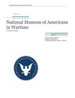 National Museum of Americans in Wartime a Visitor Study