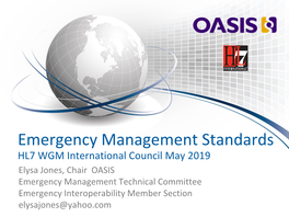 Emergency Management Standards