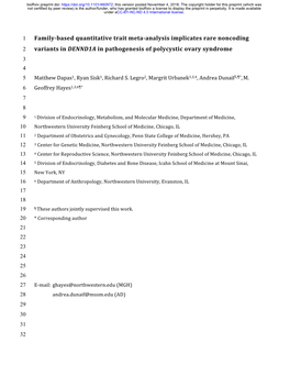 Family-Based Quantitative Trait Meta-Analysis Implicates