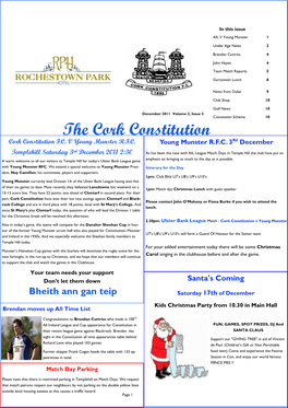 December 2011 Newsletter