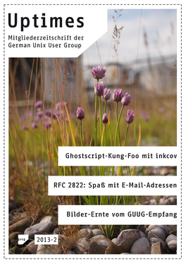 Uptimes Mitgliederzeitschrift Der German Unix User Group