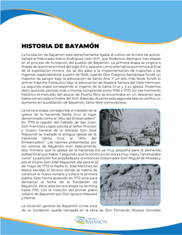 Historia De Bayamón