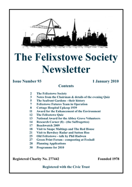 2010 January Newsletter