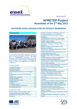 Newsletter 20120502