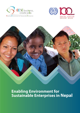 Enabling Environment for Sustainable Enterprises in Nepal