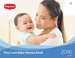 Tiny Love Baby Names Book 2016 Page 2