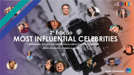 Most Influential Celebrities Celebridades, Influenciadores Digitais E a Relação Com O Consumo