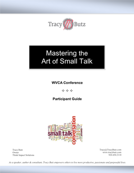 Mastering the Art of Small Talk