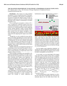 The Transition from Primary to Secondary Atmospheres on Rocky Exoplanets