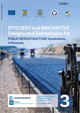 Efficient and Innovative Designs and Technologies for Public Infrastructure Investments in Romania - Final Report