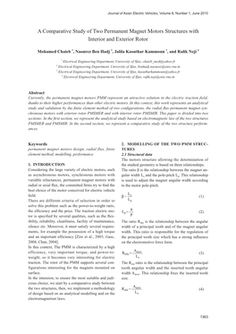 A Comparative Study of Two Permanent Magnet Motors Structures with Interior and Exterior Rotor