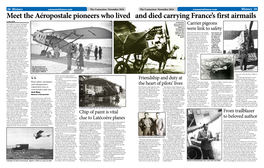 Meet the Aéropostale Pioneers Who Lived and Died Carrying France's First
