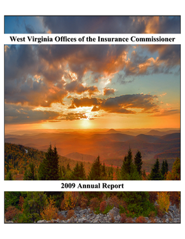 West Virginia Offices of the Insurance Commissioner 2009 Annual Report