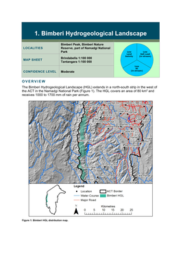 1. Bimberi Hydrogeological Landscape