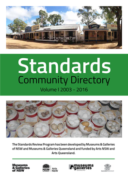 Community Directory Volume I 2003 - 2016