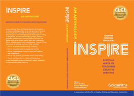 Inspire an Anthology Clcl Inspire a Centre for Language Culture and Learning (Clcl) an Anthology Anthology
