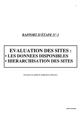 Expertise Complémentaire Du Projet D'aéroport De Notre-Dame-Des