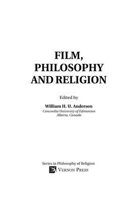 Film, Philosophy Andreligion