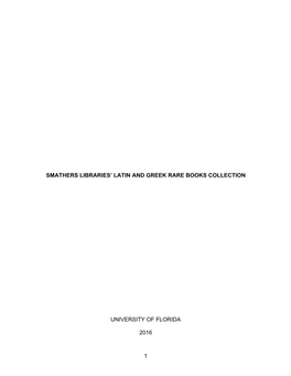 University of Florida Thesis Or Dissertation Formatting