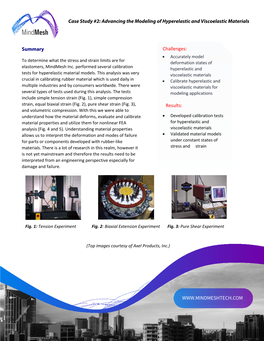 Advancing the Modeling of Hyperelastic and Viscoelastic Materials