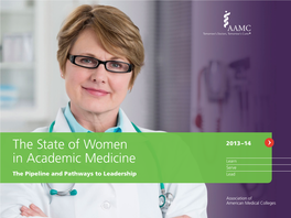 The State of Women in Academic Medicine