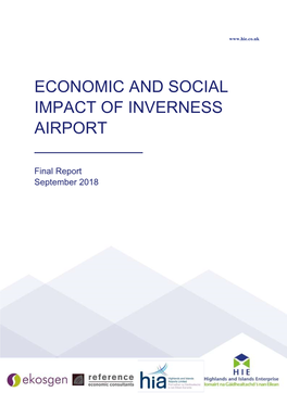 Economic and Social Impact of Inverness Airport