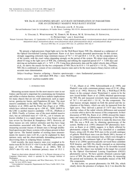 L33 WR 20A IS an ECLIPSING BINARY