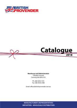 Catalogue 2018