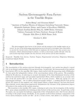 Nucleon Electromagnetic Form Factors in the Timelike Region