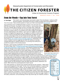 DCR Citizen Forester