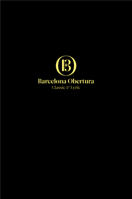 Barcelona Obertura 2017-18