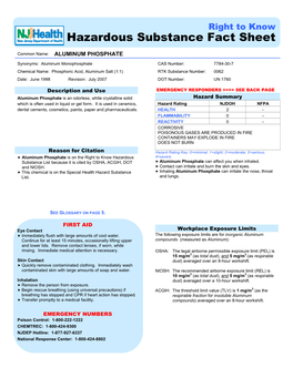 Aluminum Phosphate