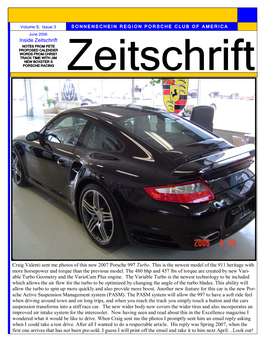 Inside Zeitschrift Craig Valenti Sent Me Photos of This New 2007 Porsche