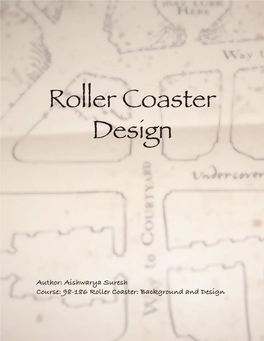 Roller Coaster Design