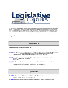 Administrative Law Agricultural