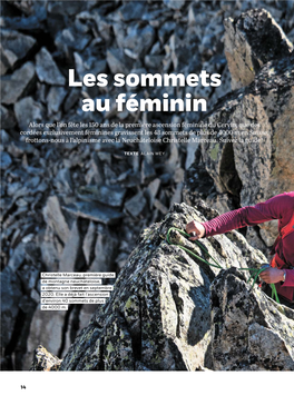 Les Sommets Au Féminin