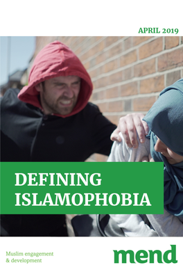 MEND Briefing Paper – Islamophobia