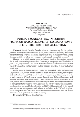 Publicbroadcastingintur