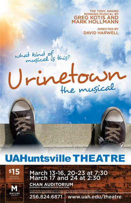 Download Urinetown Theatre Program