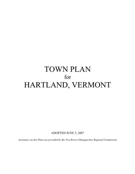 Hartland Plan Notes